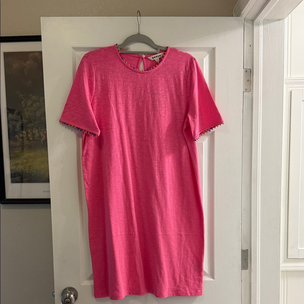 NWT Boden pink dress size 10R